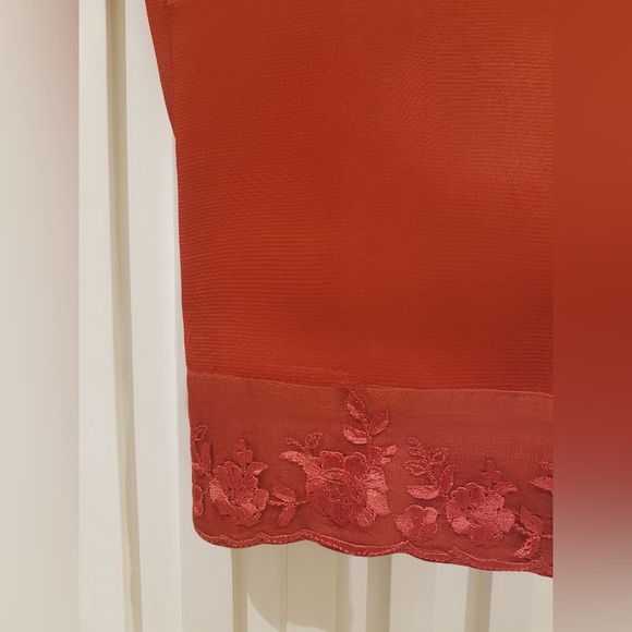 Agha Noor Pure Chiffon Heavily Embroidered Shirt and Pants - Picture 3 of 4